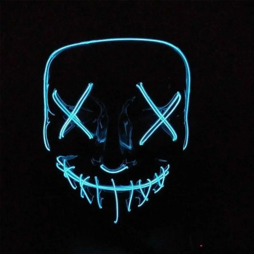 Halloween Purge LED Light Up Mask